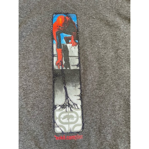 Vintage Marvel Spider-Man Shirt Ecko Complex Green goblin XXL Rare - Picture 5 of 11